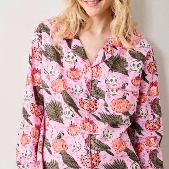 Printfresh Sleepy Hollow Long Organic Cotton PJ Set - Picture 2 of 5